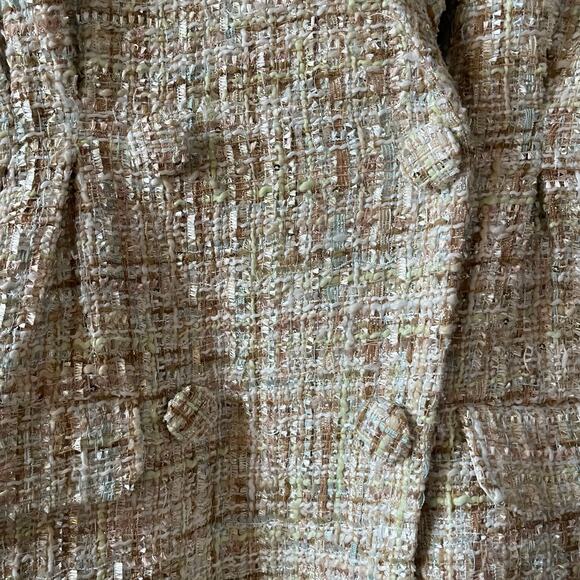 NEW Jason Wu Sparkling Tweed Blazer Coat Dress Size Small - Picture 5 of 8